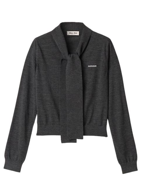 Cardigan in lana MIU MIU | MMF03X6068F0308